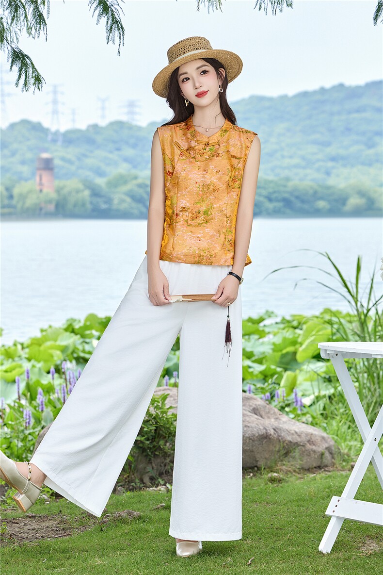 现货！2026年夏季新中式G凤套装,女装套装/套裙,衣之秀