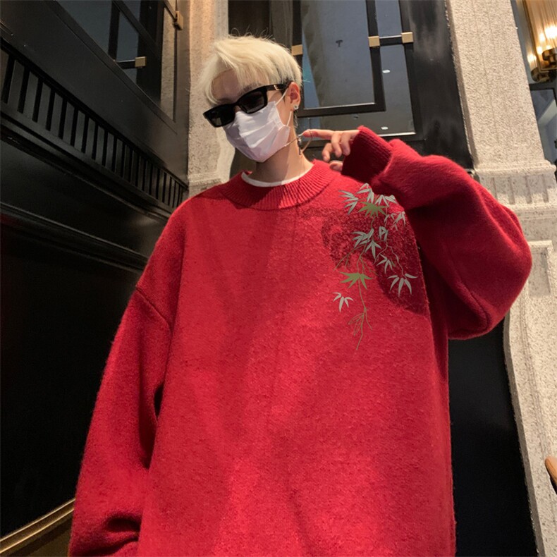 高质量！秋冬季半高领毛衣男士加绒加厚线衣针织衫男DMY516-特P38,男装针织衫/毛衣,电商B371