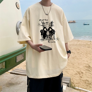 量大优 供视频 220克美式短袖t恤T3166得物直播有280克品质图片