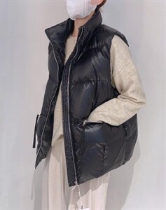 休闲羽绒马甲图片