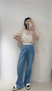 现货夏季新款蕾丝上衣图片