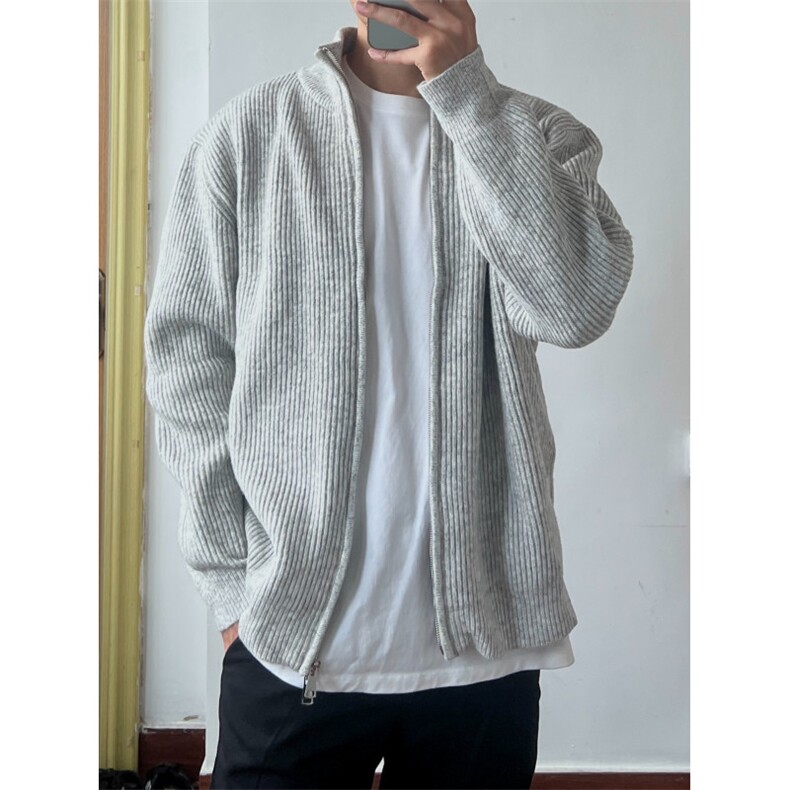 【有货】M5653HH-特P55 cleanfit拉链开衫毛衣外套男款针织衫图片