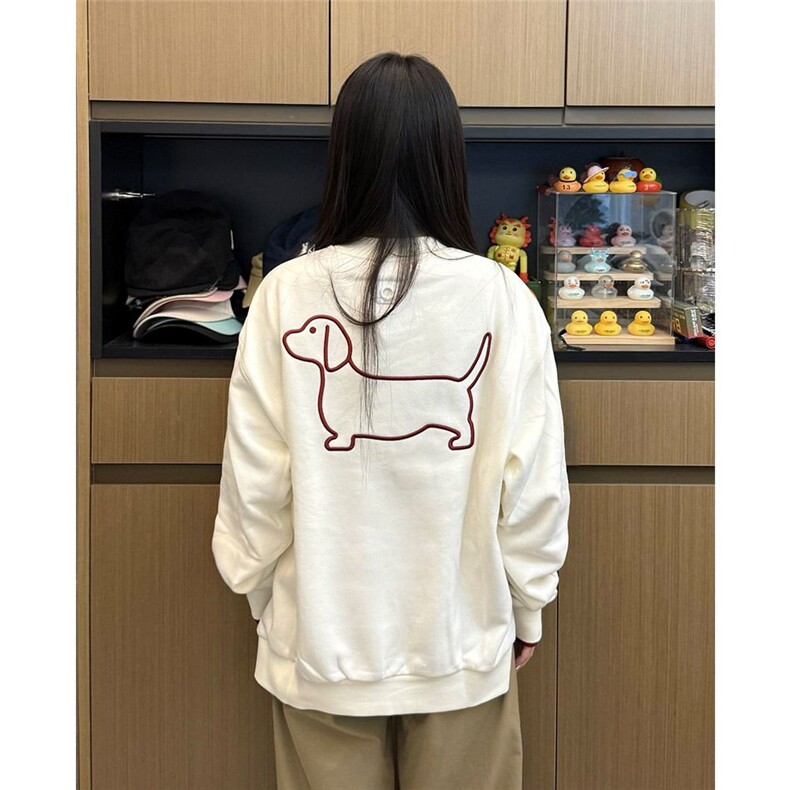 5520-P52原版做工刺绣+订标后包领纯棉华棉复合休闲卫衣,女装卫衣/绒衫,星座617A-2