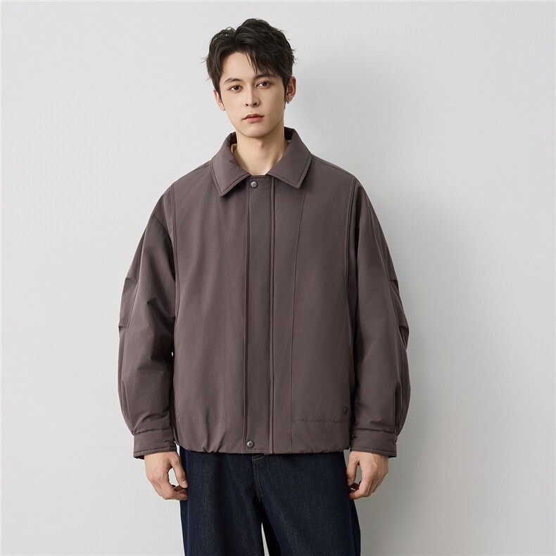 90白鸭绒男款羽绒服冬季新款保暖外套冬天行政羽绒服W5918-P198,男装羽绒服,电商D215