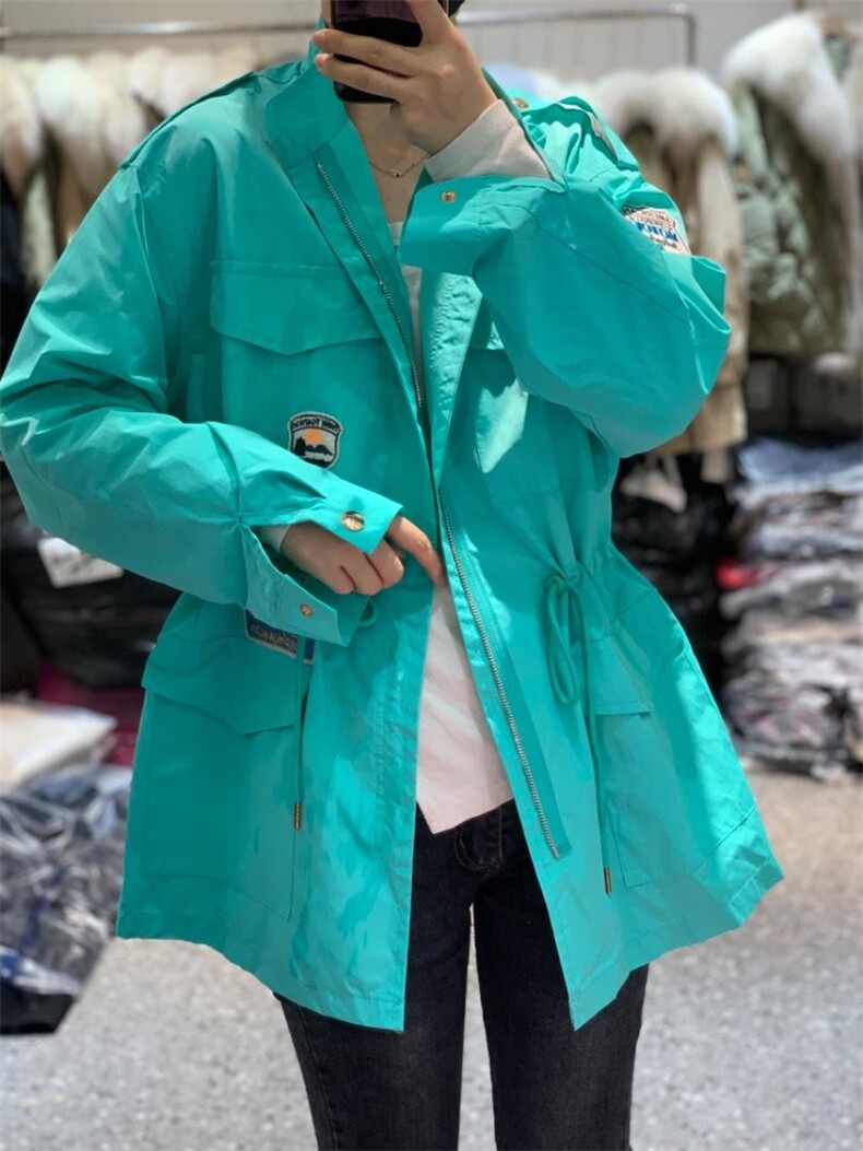 2023新款潮时尚百搭显瘦高级感欧货休闲纯色外套,女装其它,L·H·X