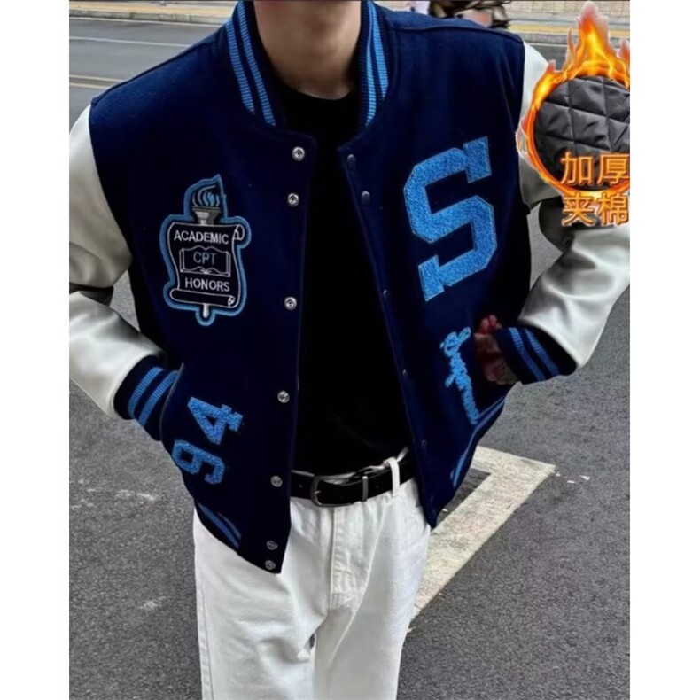 男生棒球服男款外套男秋冬季男士夹克情侣休闲上衣JK2548,男装夹克,星座1116A（原606A-3）