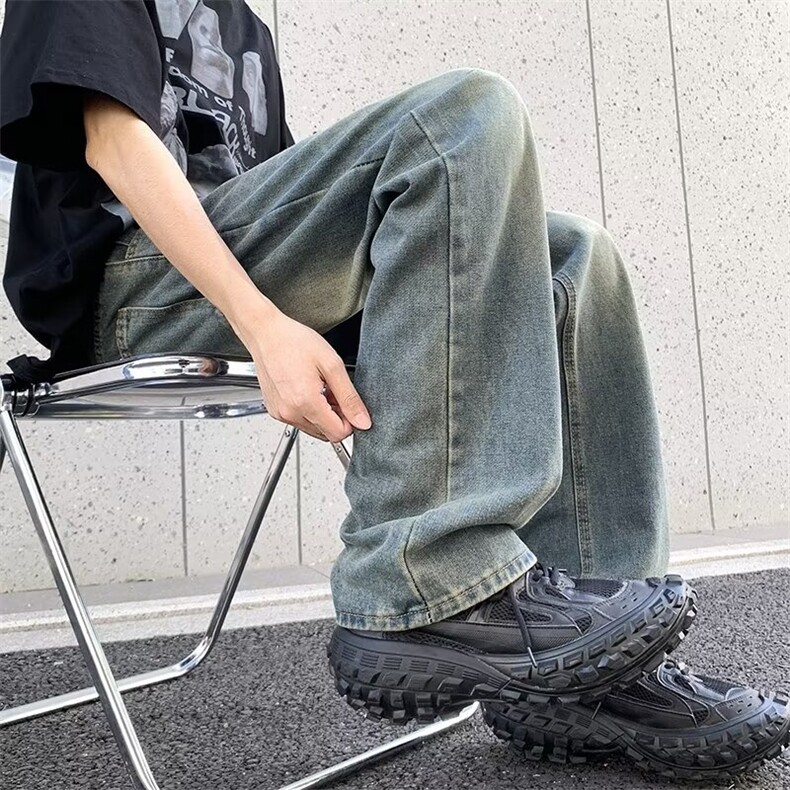 2024美式牛仔裤男款春季长裤潮K6152P42,男装牛仔裤,星座1116-2