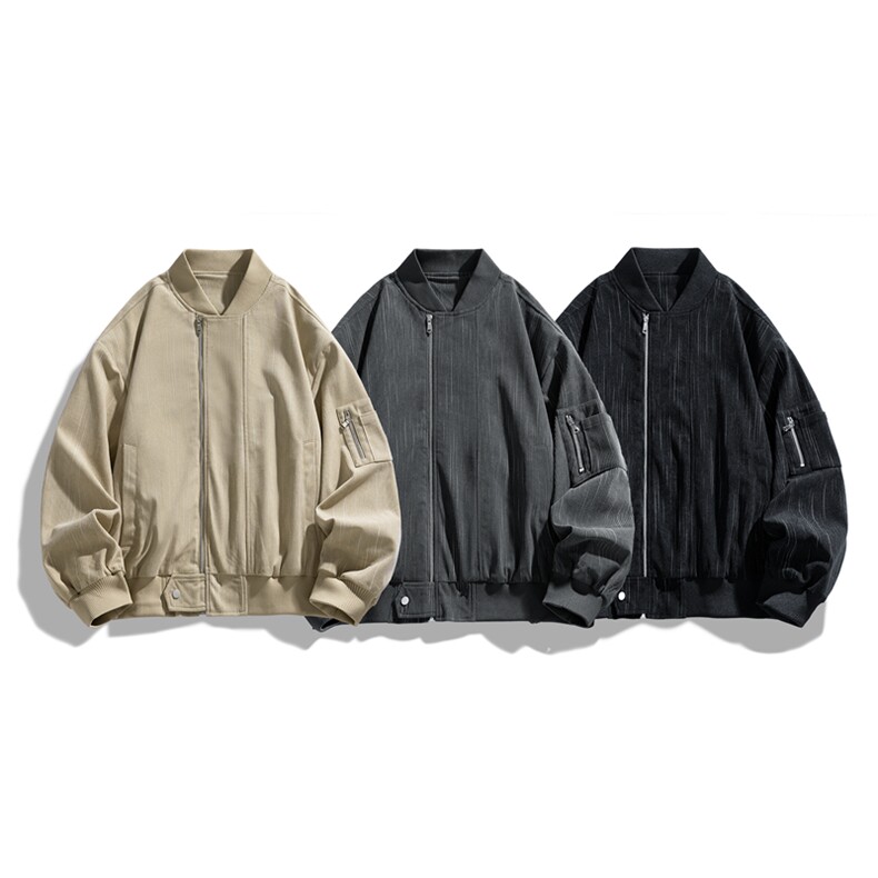 棒球服特批P75美式潮牌复古工装开衫外套男宽松休闲夹克男SY2501,男装夹克,星座610B-1
