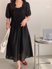 2022香丽迪高级感长款连衣裙，女装连衣裙，香丽迪1