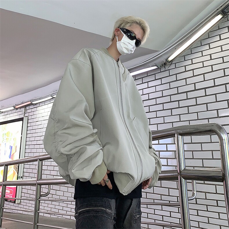 Wt8524-P58美式复古潮牌棒球服图片