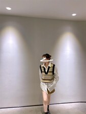 双面牦牛绒马甲，女装马甲，驿谷