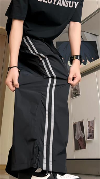 百搭速干冲锋裤降落伞兵裤休闲裤男高街长裤子G6630/P45控68,男装休闲裤,电商D202