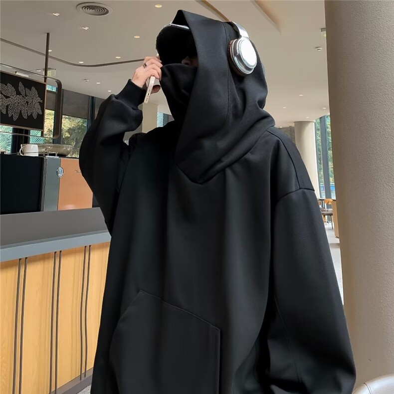 社恐人堆堆领忍者卫衣男潮ins港风潮流Q8677P52,男装卫衣,星座1116-2