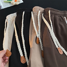 8XL-M冰丝薄款垂感撞色特大码休闲运动五分短裤DK1509P35控48，男装休闲裤，电商D206-1