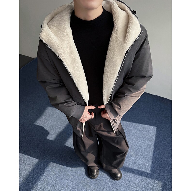 棉衣男宽松加厚棉袄DSA157B-M8854-特P85图片