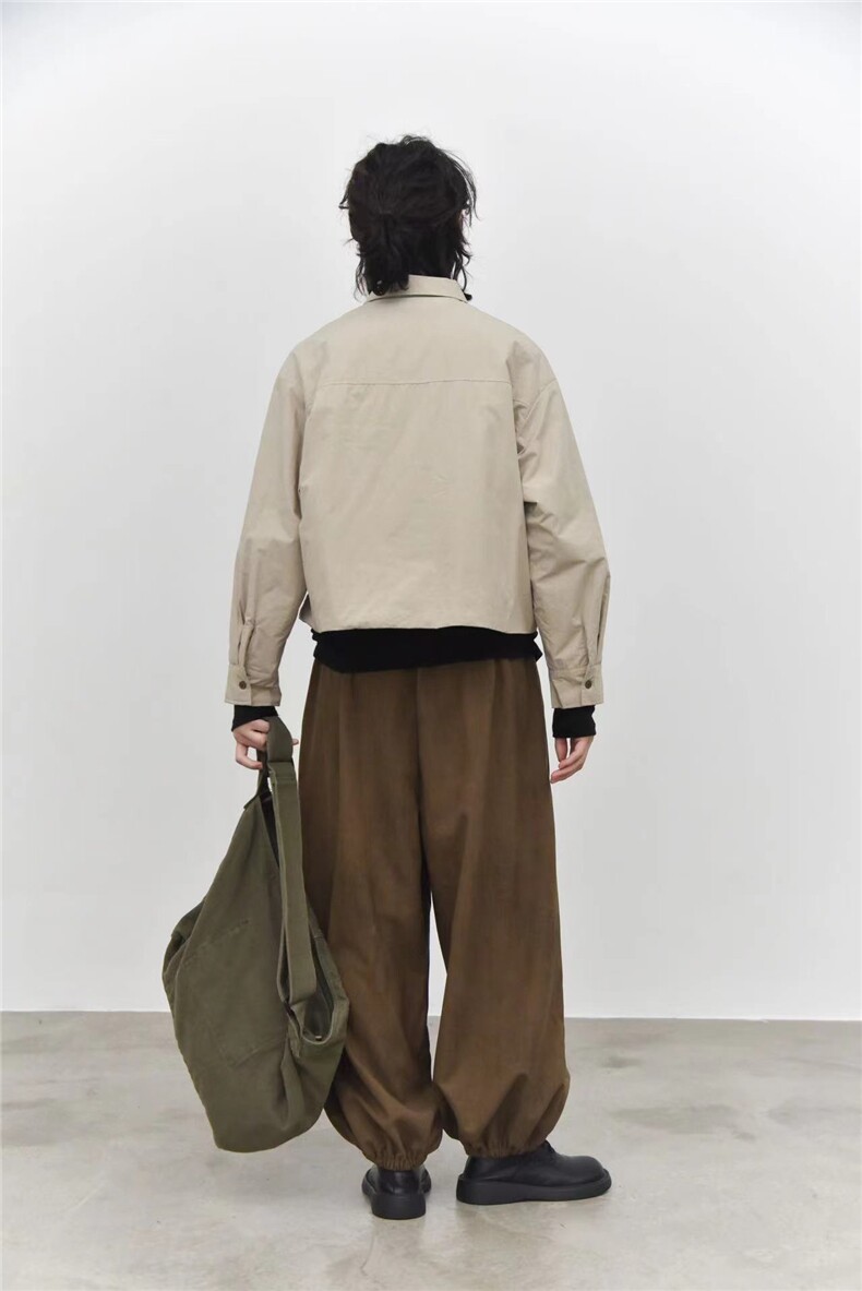 2025年秋季保暖宽松型休闲长袖POLO领开衫时尚百搭,女装衬衫,洛丽兰可
