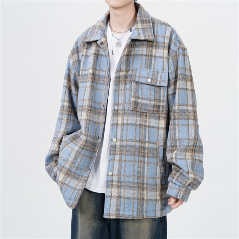 小香风格子夹克JK2161-P75,男装夹克,星座210-1