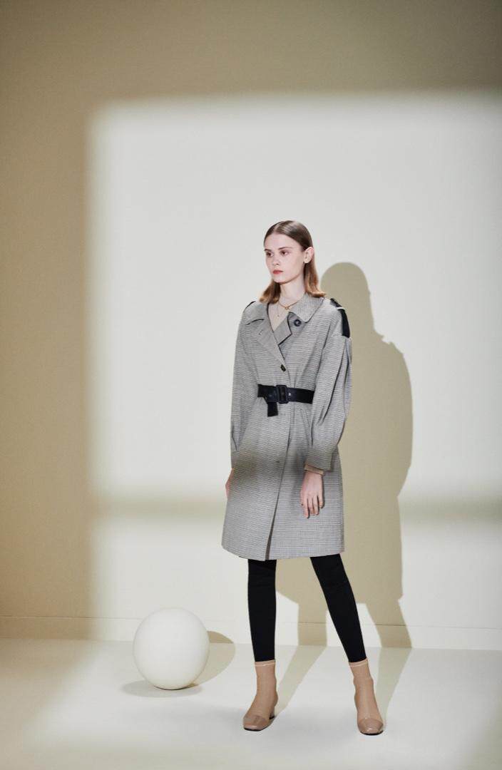 【现货】21秋冬新款铺韩系风衣式衣，女装风衣，"JINI PIUS及加"