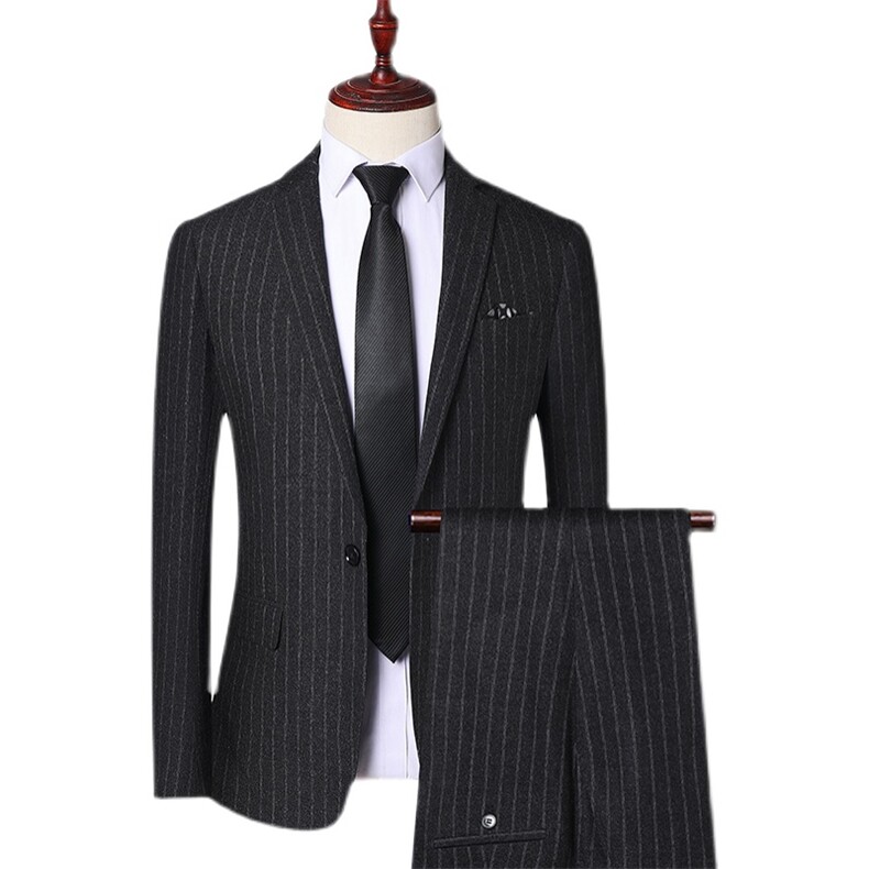 GDN221男士2023秋季西服礼服西装修身商务休闲男装西服套装P235,男装西服,电商B360