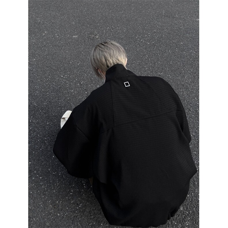 金属设计感长袖T恤，XZ1005-1-TTH0014-批4568,男装T恤,星座1005-1