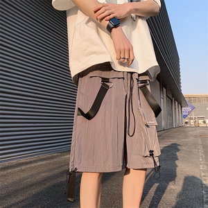 8XL-M特大码肌理感五分裤户外登山裤冲锋裤短裤男DK1502P49控68图片
