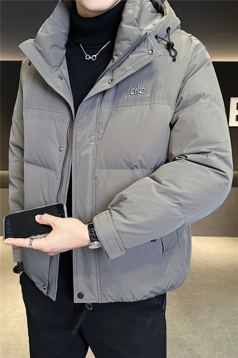 标50绒连帽羽绒服男冬季2025新款A313-3310-P215控劵后298,男装羽绒服,电商A313