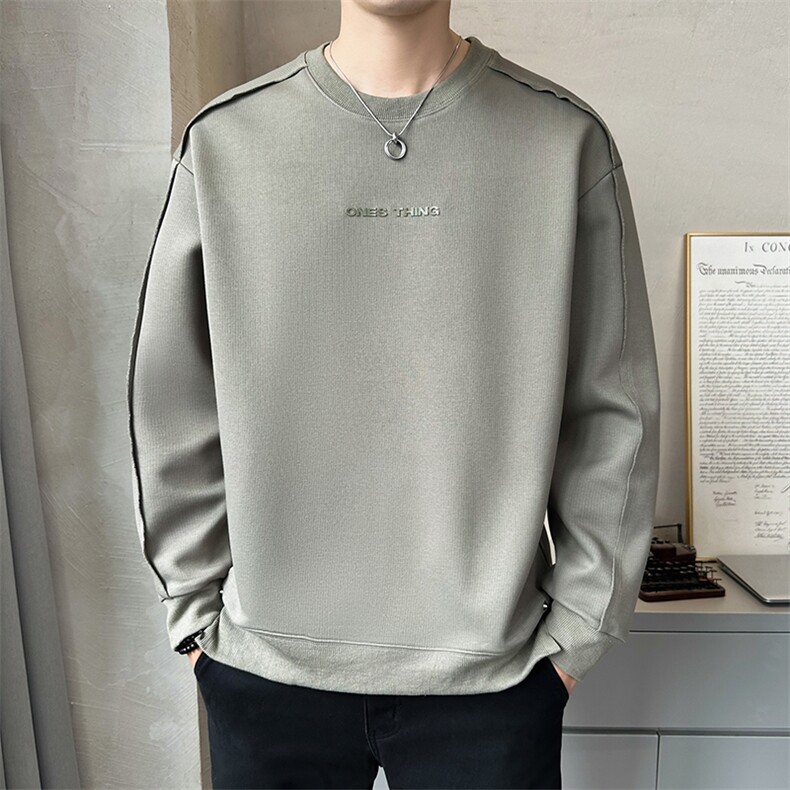 圆领卫衣春季新品潮流百搭休闲青年卫衣TW6068-P60,男装卫衣,星座1105-3