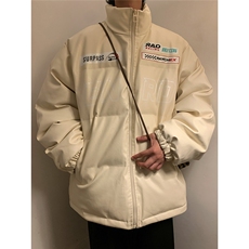 EQ156冬季22新款港风宽松痞帅机车服加厚皮棉衣棉服外套男潮P118，男装棉衣，电商C306-1