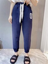 秋冬季加厚G标休闲卫裤，女装休闲裤，吾衣酷驿站