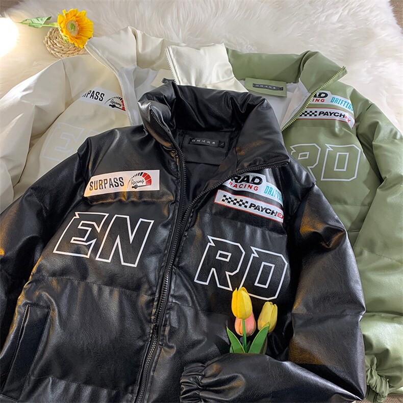 EQ156机车服皮棉衣外套男冬季防风赛车服加厚棉服潮牌P118,男装棉衣,电商C306-1