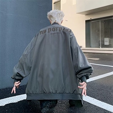 棒球服男款2025年潮流美式新款情侣外套春秋款高级感男士休闲夹克，男装夹克，星座1210-1