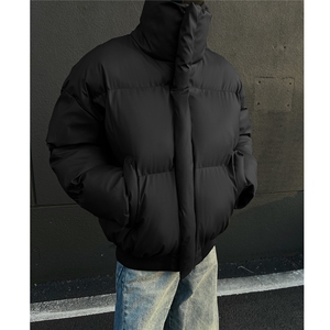 跑量特批现货高品质供抖音供直播美式短款pu棉衣 男女 G1111 P75图片