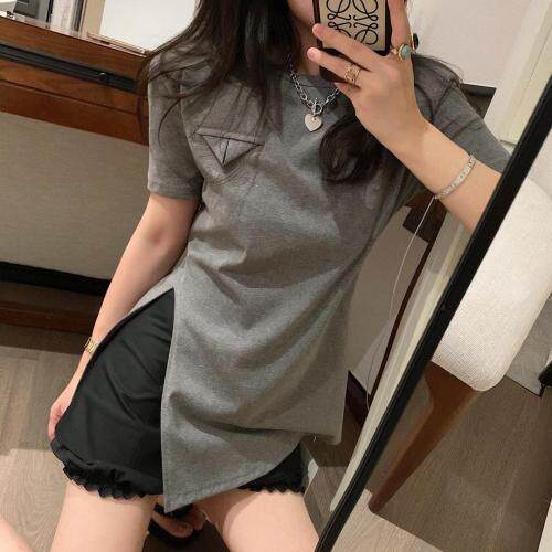 开叉三角t，女装，XTZ style