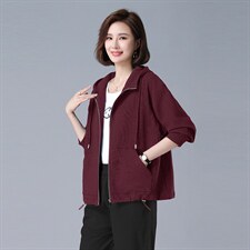 时尚百搭高品质针织卫衣外套宽松显瘦休闲女装上衣，女装卫衣/绒衫，秋牧寒烟
