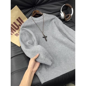 网图现货 圆领毛衣纯色 TM101 特P35  加绒款TM101JR 特P45图片