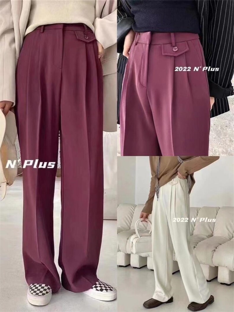 显瘦西装裤，女装休闲裤，欧妮卡蒂蔓