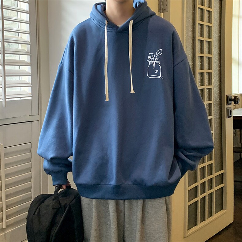 连帽卫衣男大码胖子帽衫大号运动服WY2430-P35,男装卫衣,电商A040