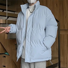 现货抖音得物可供视频冬季三防加厚羽绒棉衣外套面包棉服AM999，男装棉衣，电商A443