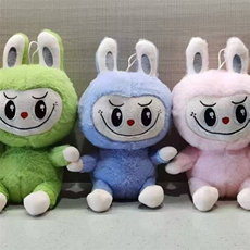红發毛绒玩具 拉布布