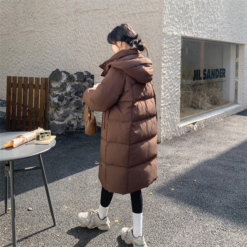 羽绒服女2025年新款白鹅绒中长款外套，2C011-985-1-P315-K415,女装羽绒服,2C011