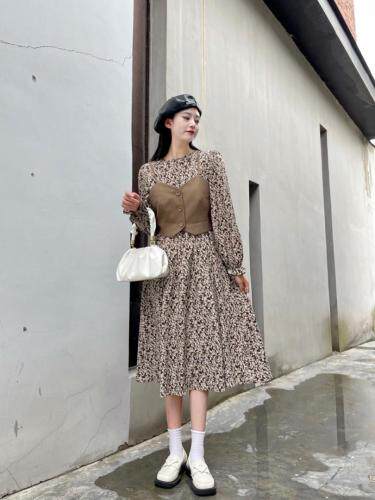 连衣裙黑色，女装连衣裙，QIANCHEN 谦晨