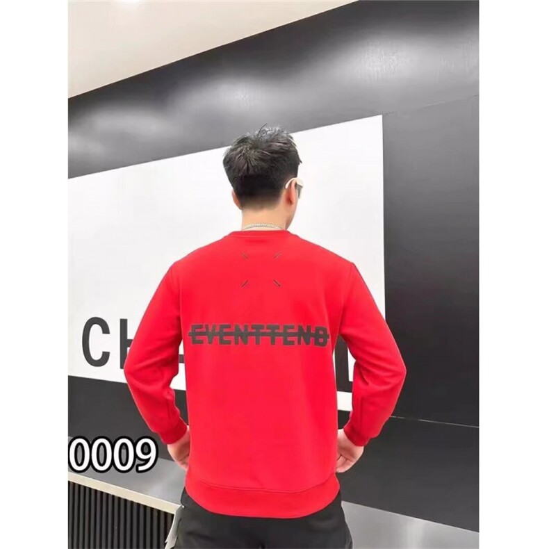 1506-1/WWJ-0941加绒华棉400克卫衣/P41潮牌新款男士红色卫衣潮拍，男装卫衣，星座1506-1