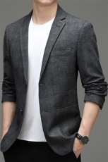 2023秋冬季男商务休闲单西便服韩版西装中年小西服外套MY803-P180，男装西服，电商B212（原钱塘6029）