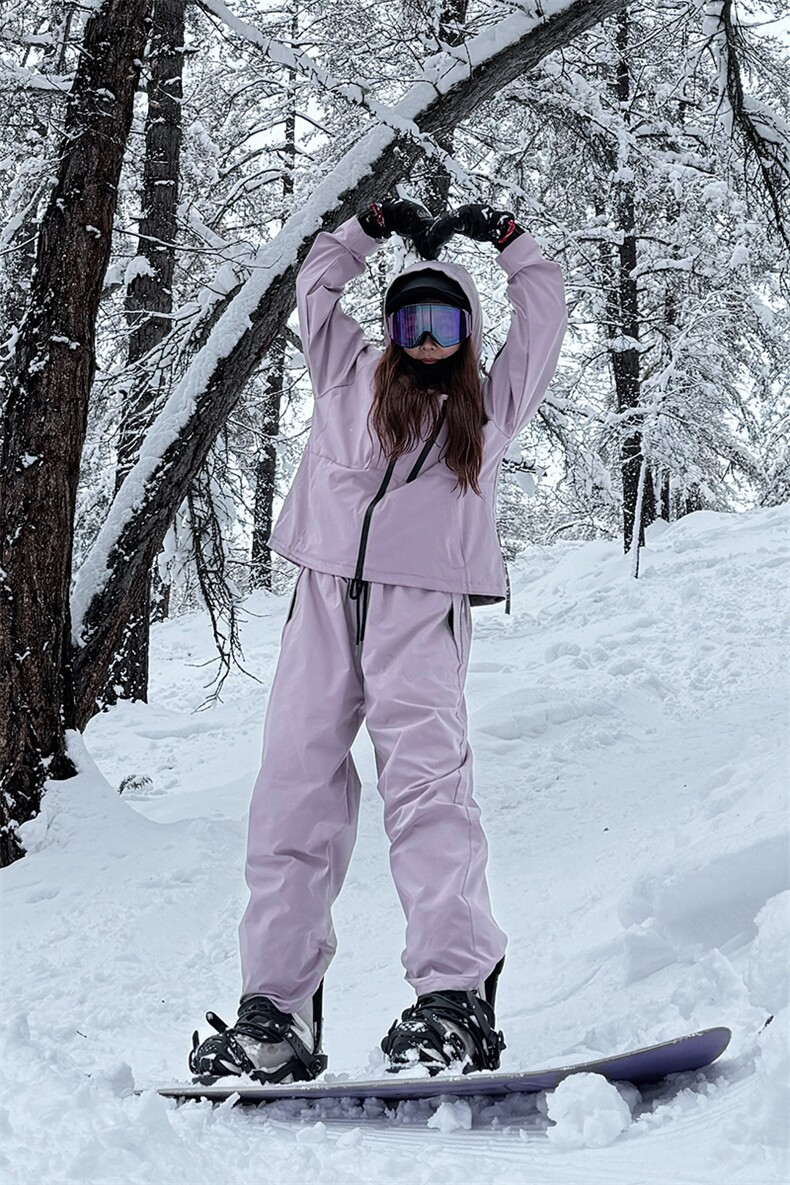 防水滑雪服套装中性男俩件套高级感加厚保暖外套TZ027-P240控348,男装棉衣,电商A001