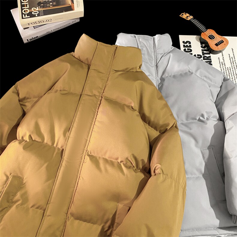 2025  光板棉衣棉服小牛津覆膜三防面料棉袄面包服  G1602-P40图片