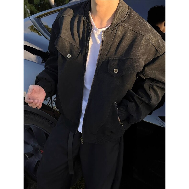 美式复古高质量秋冬季男女纯色潮牌灯芯绒夹克外套HH7716P68,男装夹克,星座1013-5