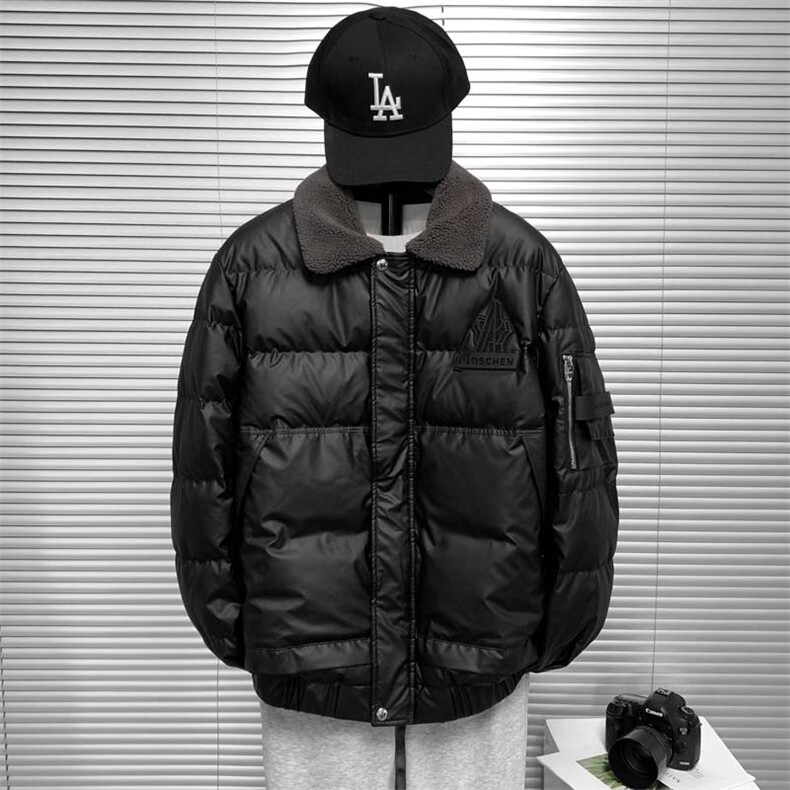 高品质欧货白鸭绒免洗皮面时尚休闲夹克羽绒服外套P208控288Y1811,男装夹克,星座402-2