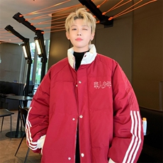 ！2025秋冬新款男士潮牌立领棉衣百搭情侣棉服外套MY206特P80，男装棉衣，电商B220