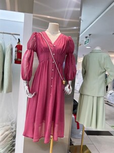 2022夏季新款连衣裙,女装连衣裙,monica.m