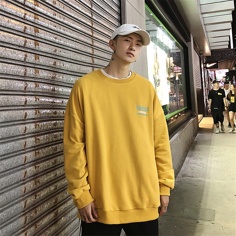 2021春超潮亮黄潮牌SHA印字卫衣008/P78有差价(低88),男装卫衣,星座1506-1